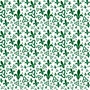 Tissu franco-ontarien (fond blanc)