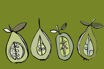 green pears 