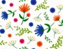 Motif fleurs couleurs - Robe fille - Marie-Antoinette de SEZE - Sam'Oz