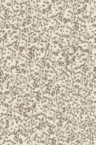 Painted Abstract Floral Texture Blender Print in  Taupe on Cream