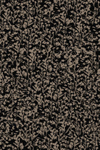 Painted Abstract Floral Texture Blender Print in Taupe on Black