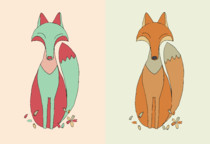 Friendly foxes